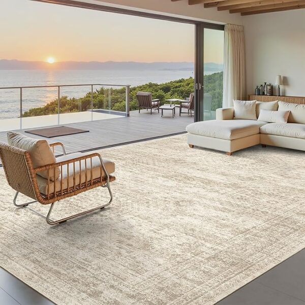 Washable Area Rug 8x10, Large Soft Rugs for Living Room - Image 2