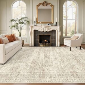 Washable Area Rug 8x10, Large Soft Rugs for Living Room